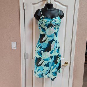 Perfect Summer Dress by Kenneth Cole flowing removable strap bandeau top dress